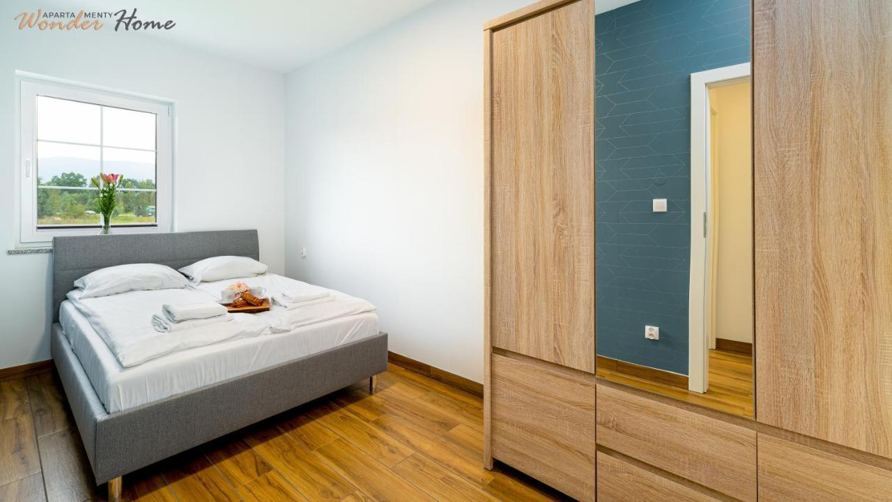 Wonder Home - Apartamenty Halo Karkonosze Z Ogrodem, Sezonowym Basenem, Placem Zabaw I Widokiem Na Sniezke - Zlokalizowane Blisko Karpacza Mysłakowice 外观 照片