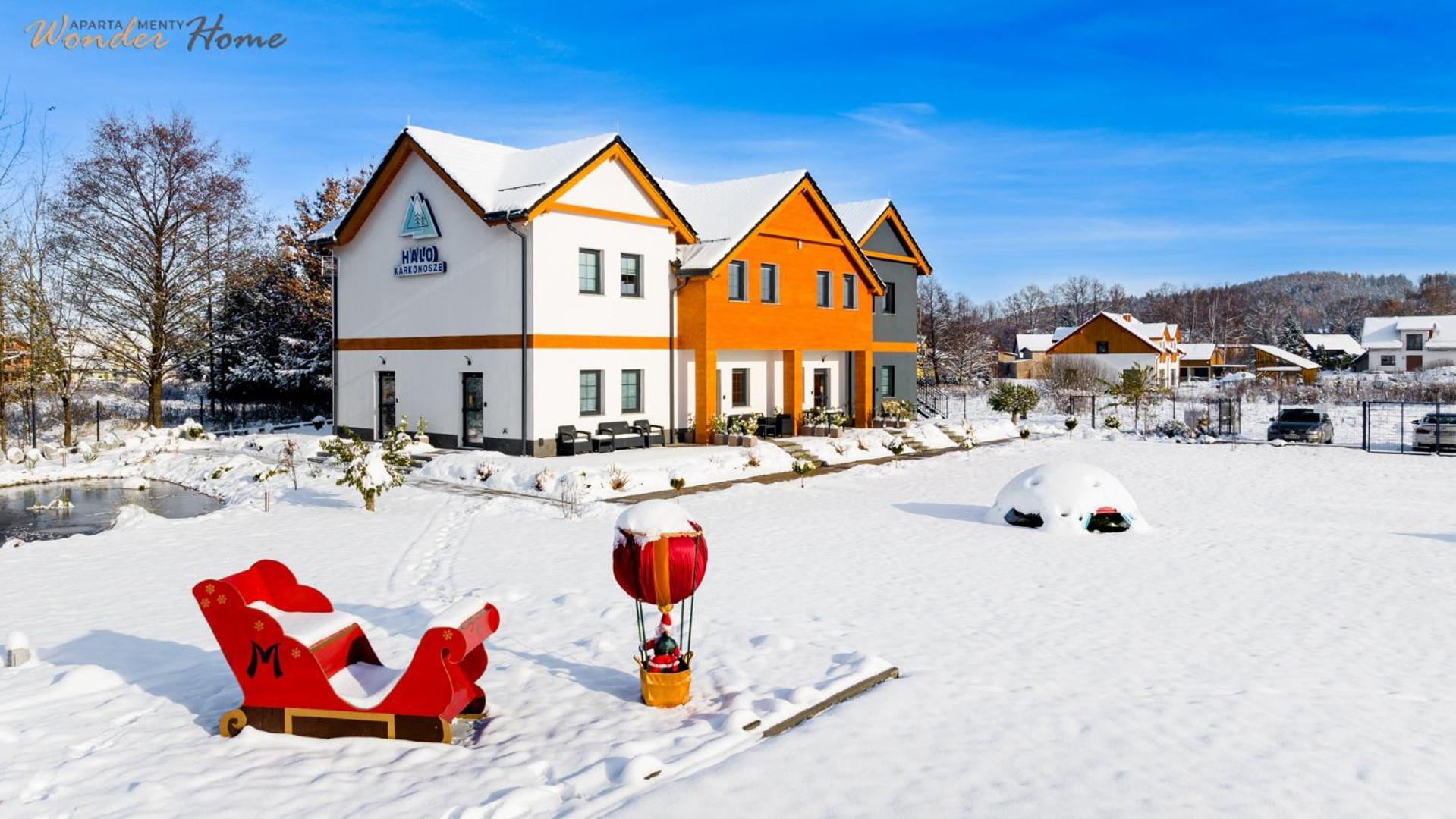 Wonder Home - Apartamenty Halo Karkonosze Z Ogrodem, Sezonowym Basenem, Placem Zabaw I Widokiem Na Sniezke - Zlokalizowane Blisko Karpacza Mysłakowice 外观 照片