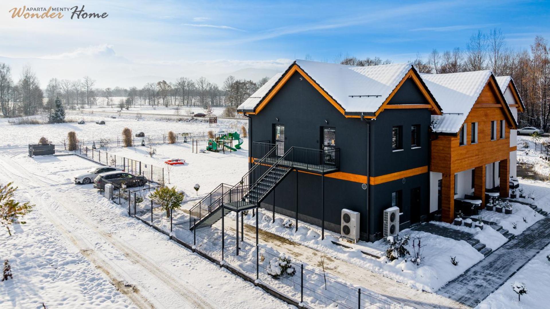 Wonder Home - Apartamenty Halo Karkonosze Z Ogrodem, Sezonowym Basenem, Placem Zabaw I Widokiem Na Sniezke - Zlokalizowane Blisko Karpacza Mysłakowice 外观 照片